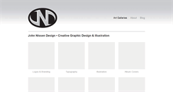 Desktop Screenshot of johnnissendesign.com